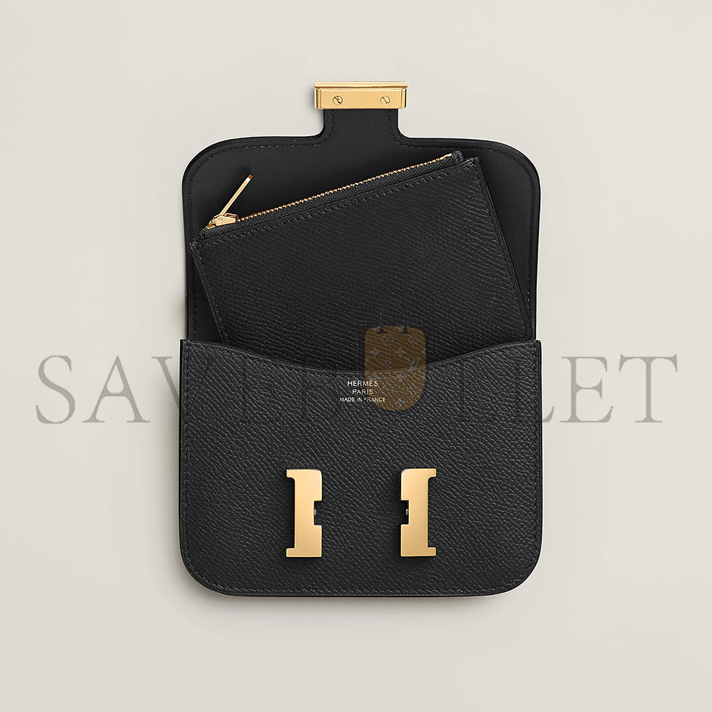 HERMES MASRER  CONSTANCE SLIM WALLET EPSOM H082060CC89(12.4*10.2*3cm)